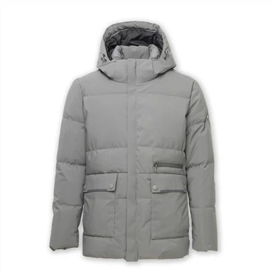 Giubbotto Parka in finta piuma